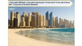 Spacious 2-bedroom Getaway In Jbr, Prime Location